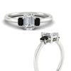 Load image into Gallery viewer, 0.25-ct-emerald-cut-three-stone-black-diamond-engagement-ring-in-white-gold-fdenr9299emgblackangle3-0.25ct-nl-wg.jpg