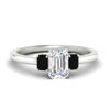 Load image into Gallery viewer, 0.25-ct-emerald-cut-three-stone-black-diamond-engagement-ring-in-white-gold-fdenr9299emgblacksleep-0.25ct-nl-wg.jpg