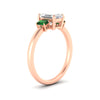 Load image into Gallery viewer, 0.25-ct-emerald-cut-three-stone-emerald-engagement-ring-in-rose-gold-fdenr9299emgemgrangle2-0.25ct-nl-rg.jpg