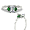 Load image into Gallery viewer, 0.25-ct-emerald-cut-three-stone-emerald-engagement-ring-in-white-gold-fdenr9299emgemgrangle3-0.25ct-nl-wg.jpg