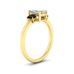 Load image into Gallery viewer, 0.25-ct-radiant-cut-three-stone-black-diamond-engagement-ring-in-yellow-gold-fdenr9299ragblackangle2-0.25ct-nl-yg.jpg