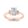 Thumbnail 11 - 0.25-ct-radiant-cut-three-stone-diamond-engagement-ring-in-rose-gold-fdenr9299raangle5-0.25ct-nl-rg.jpg