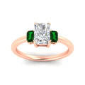 Thumbnail 47 - 0.25-ct-radiant-cut-three-stone-emerald-engagement-ring-in-rose-gold-fdenr9299ragemgrangle5-0.25ct-nl-rg.jpg