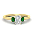 Thumbnail 37 - 0.25-ct-radiant-cut-three-stone-emerald-engagement-ring-in-yellow-gold-fdenr9299ragemgrsleep-0.25ct-nl-yg.jpg