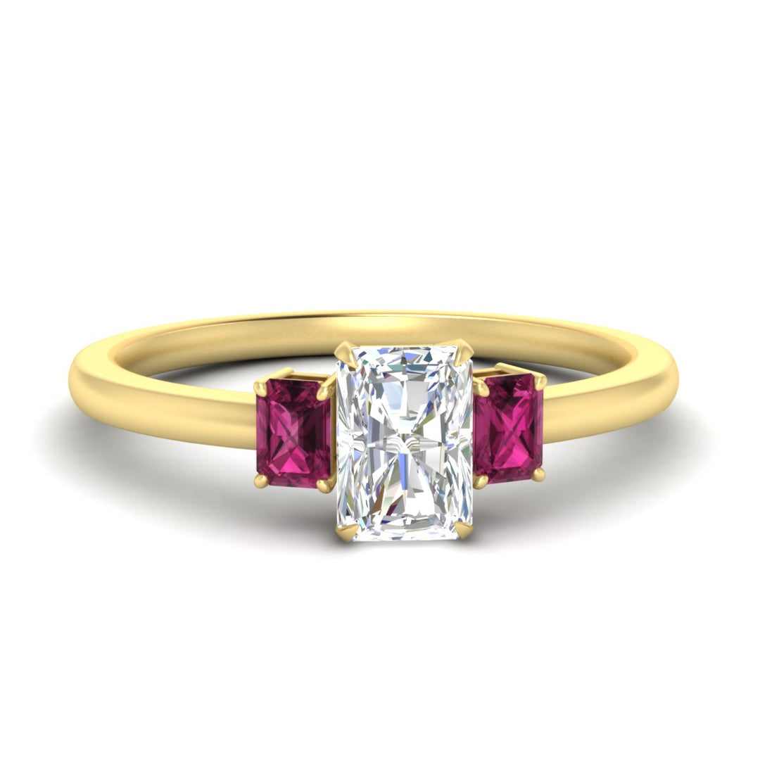 0.25-ct-radiant-cut-three-stone-pink-sapphire-engagement-ring-in-yellow-gold-fdenr9299ragsadrpisleep-0.25ct-nl-yg.jpg