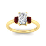 Load image into Gallery viewer, 0.25-ct-radiant-cut-three-stone-ruby-engagement-ring-in-yellow-gold-fdenr9299ragrudrangle5-0.25ct-nl-yg.jpg