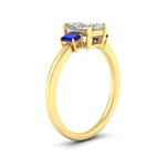 Load image into Gallery viewer, 0.25-ct-radiant-cut-three-stone-sapphire-engagement-ring-in-yellow-gold-fdenr9299ragsablangle2-0.25ct-nl-yg.jpg
