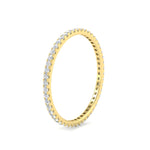 Load image into Gallery viewer, Thin Round Cut Eternity Band
