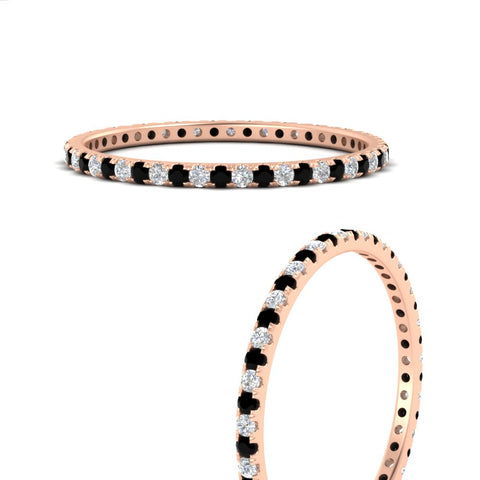 0.25-ct-round-diamond-eternity-band-with-black-diamond-in-rose-gold-FDEWB8371GBLACKANGLE3-0.25CT-NL-RG