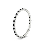 Load image into Gallery viewer, Thin Round Cut Eternity Band
