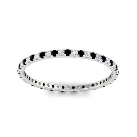 0.25-ct-round-diamond-eternity-band-with-black-diamond-in-white-gold-FDEWB8371GBLACKANGLE5-0.25CT-NL-WG