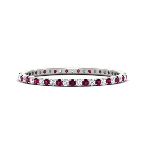 0.25-ct-round-diamond-eternity-band-with-pink-sapphire-in-white-gold-FDEWB8371GSADRPI-0.25CT-NL-WG