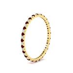 Load image into Gallery viewer, Thin Round Cut Eternity Band
