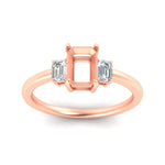 Load image into Gallery viewer, 0.25-ct-semi-mount-three-stone-diamond-engagement-ring-in-rose-gold-fdenr9299smangle5-0.25ct-nl-rg.jpg