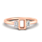 Load image into Gallery viewer, 0.25-ct-semi-mount-three-stone-diamond-engagement-ring-in-rose-gold-fdenr9299smsleep-0.25ct-nl-rg.jpg