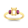 Load image into Gallery viewer, 0.25-ct-semi-mount-three-stone-pink-sapphire-engagement-ring-in-yellow-gold-fdenr9299smgsadrpiangle5-0.25ct-nl-yg.jpg