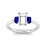 Load image into Gallery viewer, 0.25-ct-semi-mount-three-stone-sapphire-engagement-ring-in-white-gold-fdenr9299smgsablangle5-0.25ct-nl-wg.jpg