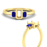 Load image into Gallery viewer, 0.25-ct-semi-mount-three-stone-sapphire-engagement-ring-in-yellow-gold-fdenr9299smgsablangle3-0.25ct-nl-yg.jpg