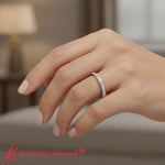 Load image into Gallery viewer, 0.25-ct.-princess-channel-wedding-band-white-gold-fd8382b-model

