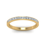 Load image into Gallery viewer, 0.25-ct.-princess-diamond-channel-wedding-band-in-14K-yellow-gold-FD8382-0.25CTBANGLE5-NL-YG
