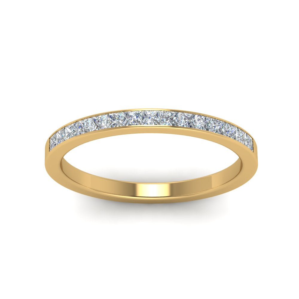 0.25-ct.-princess-diamond-channel-wedding-band-in-18K-yellow-gold-FD8382-0.25CTBANGLE5-NL-YG