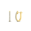 Thumbnail 11 - 0.25 ct diamond huggie hoops earring-in-yellow-gold-FDEAR11260ANGLE2-0.25-NL-YG