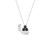 Load image into Gallery viewer, 0.30-carat-mini-3-stone-black-diamond-pendant-in-FDPD1129GBLACK-0.30CT-NL-WG