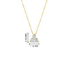 Load image into Gallery viewer, 0.30-carat-mini-3-stone-diamond-pendant-in-FDPD1129-0.30CT-NL-YG
