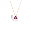 Load image into Gallery viewer, 0.30-carat-mini-3-stone-pink-sapphire-pendant-in-FDPD1129GSADRPI-0.30CT-NL-RG