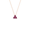 Load image into Gallery viewer, 0.30-carat-mini-3-stone-pink-sapphire-pendant-in-FDPD1129GSADRPI-0.30CT-NL-RG