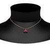 Load image into Gallery viewer, 0.30-carat-mini-3-stone-pink-sapphire-pendant-in-FDPD1129GSADRPI-0.30CT-NL-RG
