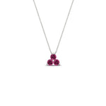 Load image into Gallery viewer, 0.30-carat-mini-3-stone-pink-sapphire-pendant-in-FDPD1129GSADRPI-0.30CT-NL-WG
