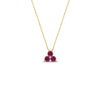 Load image into Gallery viewer, 0.30-carat-mini-3-stone-pink-sapphire-pendant-in-FDPD1129GSADRPI-0.30CT-NL-YG