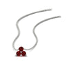 Load image into Gallery viewer, 0.30-carat-mini-3-stone-ruby-pendant-in-FDPD1129GRUDR-0.30CT-NL-WG