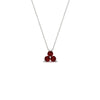 Load image into Gallery viewer, 0.30-carat-mini-3-stone-ruby-pendant-in-FDPD1129GRUDR-0.30CT-NL-WG