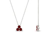 Load image into Gallery viewer, 0.30-carat-mini-3-stone-ruby-pendant-in-FDPD1129GRUDR-0.30CT-NL-WG