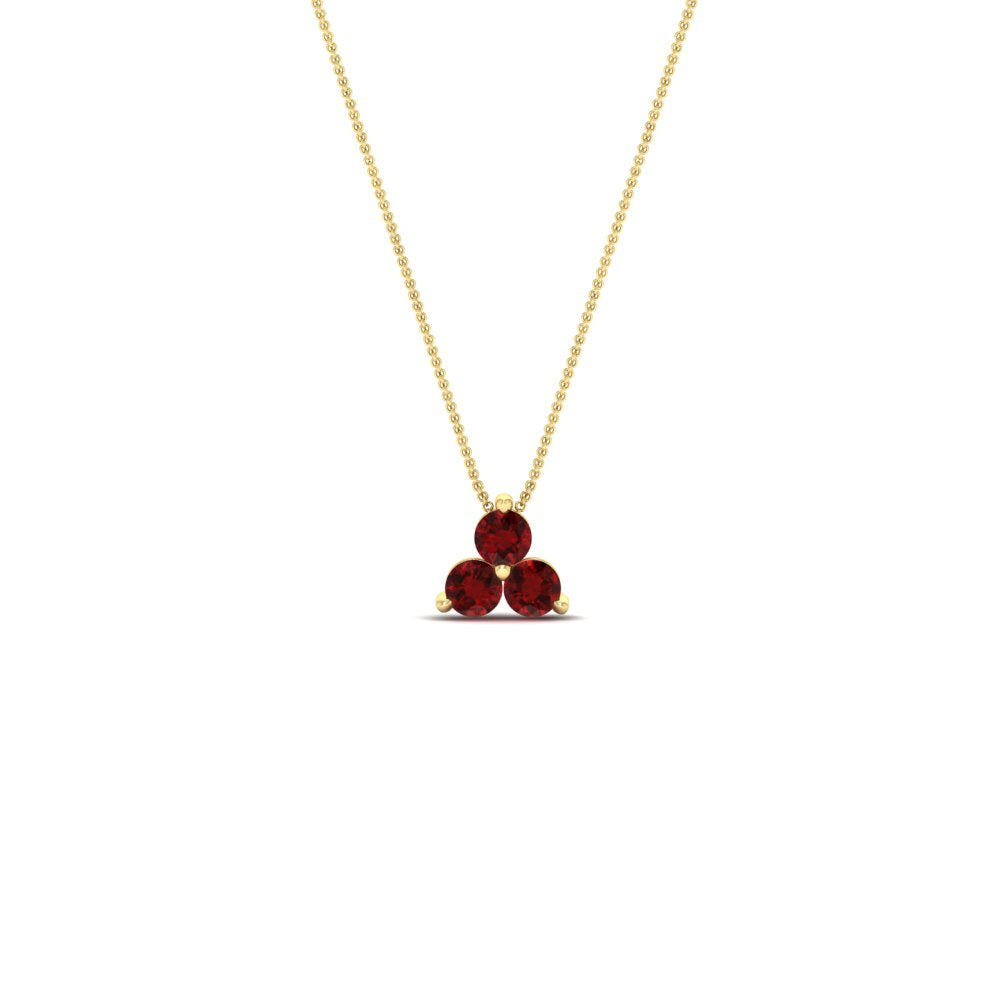 0.30-carat-mini-3-stone-ruby-pendant-in-FDPD1129GRUDR-0.30CT-NL-YG