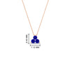 Load image into Gallery viewer, 0.30-carat-mini-3-stone-sapphire-pendant-in-FDPD1129GSABL-0.30CT-NL-RG