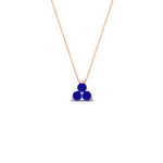 Load image into Gallery viewer, 0.30-carat-mini-3-stone-sapphire-pendant-in-FDPD1129GSABL-0.30CT-NL-RG
