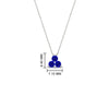 Load image into Gallery viewer, 0.30-carat-mini-3-stone-sapphire-pendant-in-FDPD1129GSABL-0.30CT-NL-WG