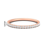 Load image into Gallery viewer, 0.30-ct-french-prong-eternity-diamond-ring-in-rose-gold-FD8370-0.30CT-NL-RG-HW.jpg
