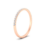 Load image into Gallery viewer, 0.30-ct-french-prong-eternity-diamond-ring-in-rose-gold-FD8370ANGLE2-0.30CT-NL-RG.jpg
