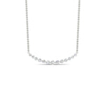 Load image into Gallery viewer, 0.30-ct.-graduated-round-diamond-fixed-smile-necklace-in-FDNK8056ANGLE1-0.30CT-NL-WG