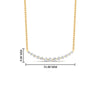 Load image into Gallery viewer, 0.30-ct.-graduated-round-diamond-fixed-smile-necklace-in-FDNK8056ANGLE1-0.30CT-NL-YG