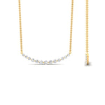 Load image into Gallery viewer, 0.30-ct.-graduated-round-diamond-fixed-smile-necklace-in-FDNK8056ANGLE1-0.30CT-NL-YG