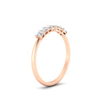 Load image into Gallery viewer, Septet Princess Cut Wedding Band
