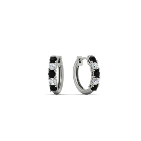 0.50-carat-5-stone-black-diamond-huggie-hoop-earrings-in-white-gold-FDEAR10773GBLACKANGLE2-NL-WG