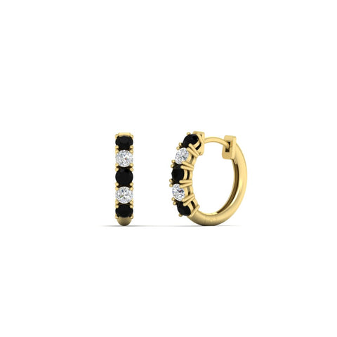 0.50-carat-5-stone-black-diamond-huggie-hoop-earrings-in-yellow-gold-FDEAR10773GBLACKANGLE2-NL-YG
