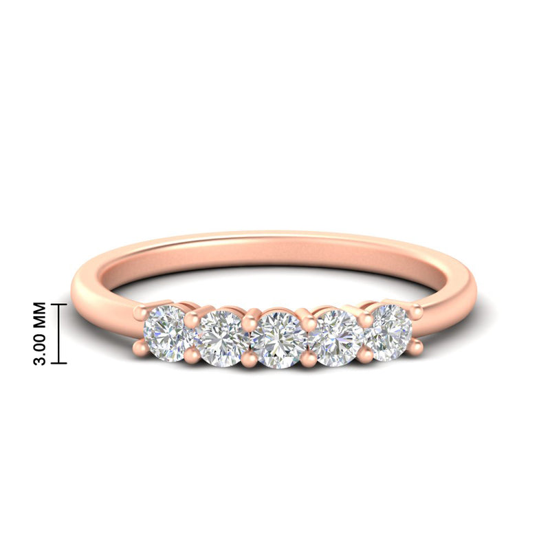 0.50-carat-5-stone-diamond-basket-prong-wedding-anniversary-band-in-rose-gold-FDENS141ROBANGLE3-0.50CT-NL-RG