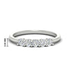 Load image into Gallery viewer, 0.50-carat-5-stone-diamond-basket-prong-wedding-anniversary-band-in-white-gold-FDENS141ROBANGLE3-0.50CT-NL-WG